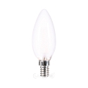 Lampadina a candela C37 dimmerabile E14 4,5W 470lm 2700K CRI 80 dimmerabile