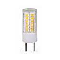 LED pin base lamp, 12V AC/DC, G4, 4W 3000K 450lm