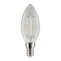 Ampoule � filament forme bougie WHITE C35 E14 4,5W 810lm 4000K 320� CRI 80-89 