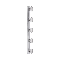 Spiegelleuchte AQUA HOLLYWOOD SPL, IP44, 5-flammig, 5x GU10 Kopfspiegel, je 4.9W 2700/4000K 400lm, chrom