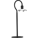 Lampe de table SIMPLESSA GU10, chrome, noir  gradable