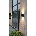 Lumexx Luminaire mural dextrieur ARCA XL W150 IP65, noir  gradable