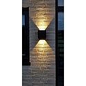Lumexx Luminaire mural dextrieur ARCA XL W150 IP65, noir  gradable