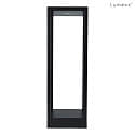 Lumexx LED Außenwandleuchte FRAME OUTDOOR, 11W, 3000K, 480lm, IP65, dimmbar, schwarz