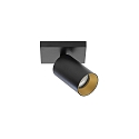 Lumexx Plafoniera SPOTON 1 1-Lampadina GU10 IP20, Nero Lumexx Plafoniera SPOTON 1 1-Lampadina GU10 IP20, Nero