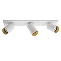 Plafoniera SPOTON 3 3-Lampadine GU10 IP20, Bianco