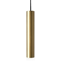 Luci a sospesione TUBE FLEX PENDANT GU10 IP20, ottone