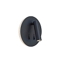Lampada da parete CIRCLE LED IP20, nero