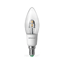 LED Kerzenlampe C35, E14, 3W 2800K 250lm, klar