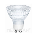 LED PAR16 glass reflector lamp, GU10, 5.5W 2800K 390lm 35, dimmable