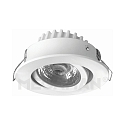 Lumire encastre RICO HR pivotant, dimmable IP44, blanche gradable 6,5W 500lm 2800K 36 36 CRI 95
