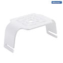 Megaman outdoor recessed luminaire TEGO SLIM DOWNLIGHT 68MM rigid, set of 10 IP65, nickel dimmable