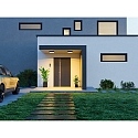Molto Luce LED Outdoor Wand-/Deckenleuchte SOPO SQUARE M SD, eckig, 24cm, 25W, 3000K, IP54, anthrazit