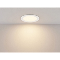 Molto Luce LED Deckenaufbauleuchte MOON ROUND 175, rund, �17,5cm, 12W, 4000K, wei� matt