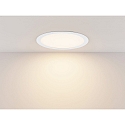 Molto Luce LED Deckenaufbauleuchte MOON ROUND 300, rund, �30cm, 17W, 4000K, wei� matt