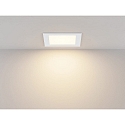 Molto Luce LED Deckenaufbauleuchte MOON SQUARE 175, eckig, 17,5cm, 12W, 4000K, wei� matt