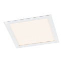 Molto Luce LED Deckenaufbauleuchte MOON SQUARE 300, eckig, 30cm, 17W, 3000K, wei� matt