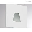Molto Luce LED Wandeinbauleuchte WALL 68R 4W 2700/3000/4000K (CCT) CRI>90 IP20 eckig dimmbar weiß