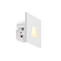 Molto Luce wall recessed luminaire WALL 68R square IP20, white dimmable