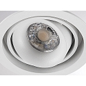Molto Luce Deckeneinbaustrahler QANA ROUND R, rund, 1-flammig, GU10, wei�