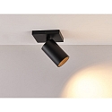Molto Luce Wand-/Deckenstrahler MISSOR I SD, 1-flammig, GU10, schwarz