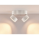Molto Luce LED Decken-/Wandstrahler MAGIS DOUBLE SD, 29W, 2700K, DALI dimmbar, dreh-/schwenkbar, wei�