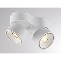 Molto Luce LED Decken-/Wandstrahler MAGIS DOUBLE SD, 29W, 2700K, DALI dimmbar, dreh-/schwenkbar, wei�