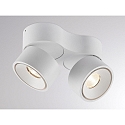 Molto Luce LED Decken-/Wandstrahler MAGIS DOUBLE SD, 29W, 3000K, DALI dimmbar, dreh-/schwenkbar, wei�