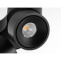 Molto Luce LED Decken-/Wandstrahler MAGIS DOUBLE SD, 29W, 3000K, DALI dimmbar, dreh-/schwenkbar, schwarz
