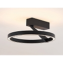 Molto Luce LED Deckenleuchte MELLI SDI, 30W, 2700K/3000K, dimmbar, schwarz