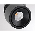 Molto Luce LED Decken-/Wandstrahler MAGIS MINI SD, 12W, 3000K, DALI dimmbar, dreh-/schwenkbar, schwarz