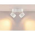 Molto Luce LED Decken-/Wandstrahler MAGIS MINI DOUBLE SD, 20W, 2700K, DALI dimmbar, dreh-/schwenkbar, wei�