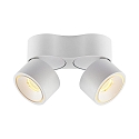 Molto Luce LED Decken-/Wandstrahler MAGIS MINI DOUBLE SD, 20W, 2700K, DALI dimmbar, dreh-/schwenkbar, wei�