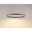 Molto Luce LED Pendelleuchte PERFORA L PD, 90cm, 65W, 2700/3000K, DALI dimmbar, schwarz