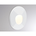 wall recessed luminaire WALL 68R SINA round IP20, white dimmable