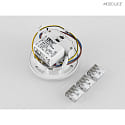 Molto Luce wall recessed luminaire WALL 68R SINA round IP20, white dimmable