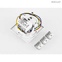 wall recessed luminaire WALL 68R SINA square IP20, white dimmable
