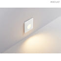 wall recessed luminaire WALL 68R SINA square IP20, white dimmable