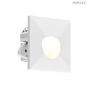 wall recessed luminaire WALL 68R SINA square IP20, white dimmable