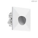 wall recessed luminaire WALL 68R SINA square IP20, white dimmable