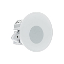 Molto Luce wall recessed luminaire WALL 68R GLASS round IP44, white dimmable