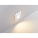Molto Luce Lampada da incasso a parete WALL 68R SINA angolare IP44, bianco dimmerabile