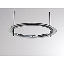 Molto Luce LED Pendelleuchte VUTO PD, rund, � 60cm, 35W, 2700K, DALI dimmbar, schwarz gl�nzend