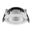 Molto Luce LED Einbaustrahler AGON FLAT RD, rund, 55�, 5W, 3000K, wei�