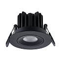 Molto Luce LED Einbaustrahler AGON RD, rund, 36�, 5/9W, 3000K, schwarz