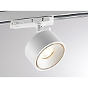 Molto Luce LED 3-Phasen Strahler MAGIS TRACK, 16W, 3000K, inkl. 3-Phasen-Adapter, wei�