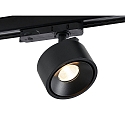 Molto Luce LED 3-Phasen Strahler MAGIS TRACK, 16W, 3000K, inkl. 3-Phasen-Adapter, schwarz