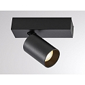 Molto Luce LED Wand-/Deckenstrahler MISSOR I, 1-flammig, 10W, 3000K, schwarz