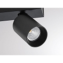 Molto Luce LED Wand-/Deckenstrahler MISSOR II, 2-flammig, 20W, 3000K, schwarz