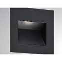 Molto Luce LED Wandeinbauleuchte PAN, 3W, 3000K, schwarz matt